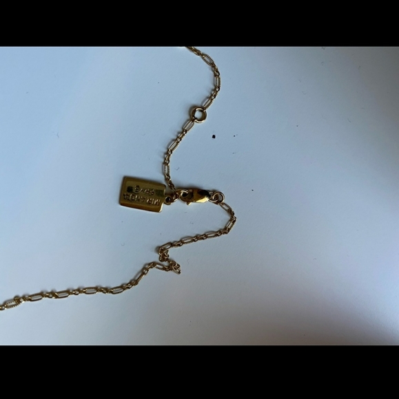 Miranda Frye gold necklace worn 1x - Picture 3 of 3